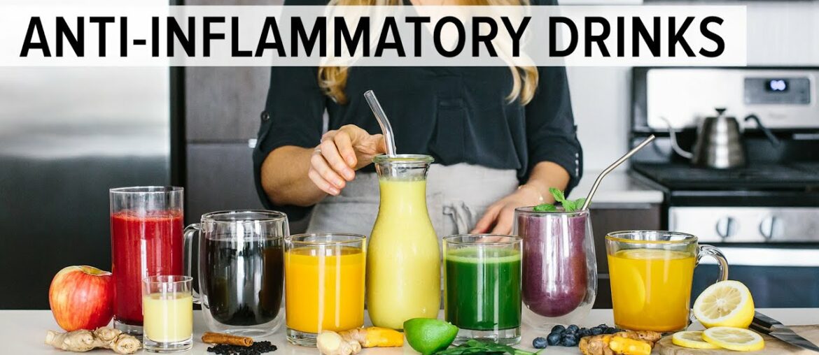 8 ANTI-INFLAMMATORY DRINKS | to enjoy for health & wellness