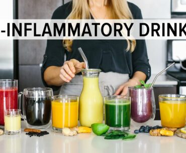 8 ANTI-INFLAMMATORY DRINKS | to enjoy for health & wellness
