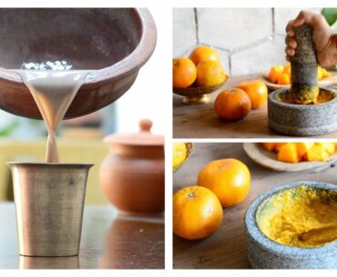 Making Skin Brightening Vitamin C Bath Paste & My Mom's Famous Health, Height & Energy Booster Drink