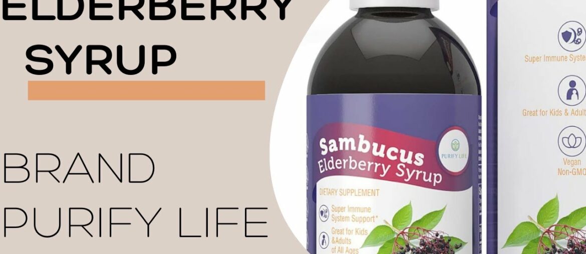elderberry syrup for adults immune support