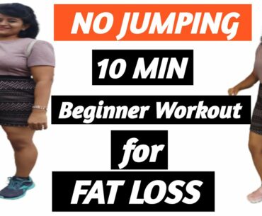 Best 15 min Beginner Workout for FAT LOSS in Hindi ( NO JUMPING HIIT!!!) | Trusha's Tipsopedia