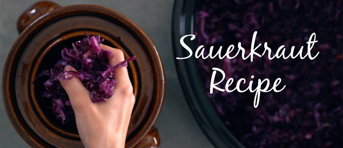 HOW TO MAKE SAUERKRAUT AT HOME!