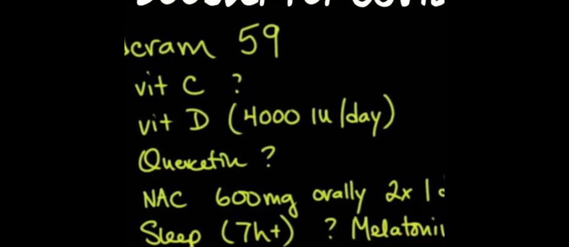 Boost your immune system and response for COVID19
