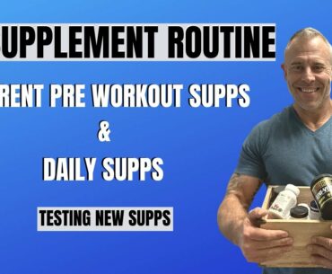 My Supplement Routine | Vitamin Supplements | Supplements For Muscle Growth
