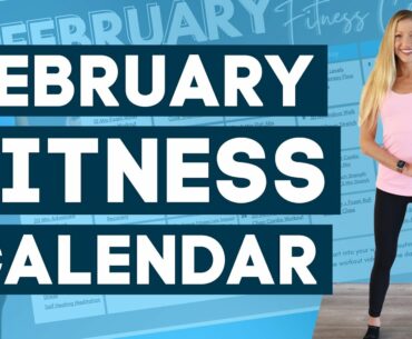 February Fitness Calendar Free Workout Program (RESULTS GUARANTEED!!)
