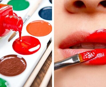 20+ DIY Makeup Products From Everyday Things! Cool Beauty Hacks, Makeup Tricks By A PLUS SCHOOL