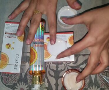 Dr Rashel Vitamin C Series unboxing Skin Whitening And Antie Wrinkle Series