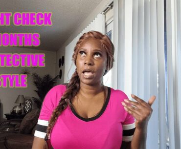 Length Check 2021 | 3 Month Protective Style Challenge Results | MSM, VITAMIN C, AND OILS