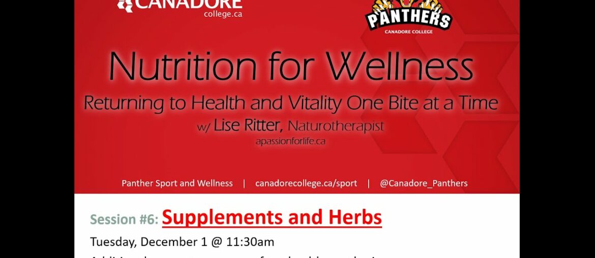 Nutrition for Wellness Episode 6