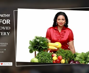 Naturopathy DIET for Post COVID Recovery | Charmaine D'Souza | #COVID19