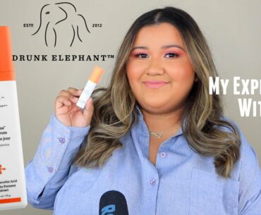 My Experience VITAMIN C Day Serum by Drunk Elephant Day 27 #100daysofbeauty