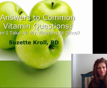 After Weight Loss Surgery, Can I Take All My Vitamins At Once?