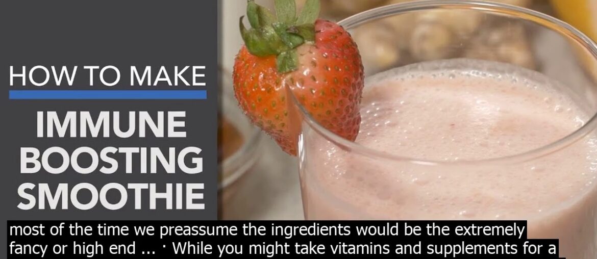 Smoothie recipes immune boosting   toss in a serving of your favorite biotrust nutrition p