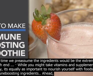 Smoothie recipes immune boosting   toss in a serving of your favorite biotrust nutrition p