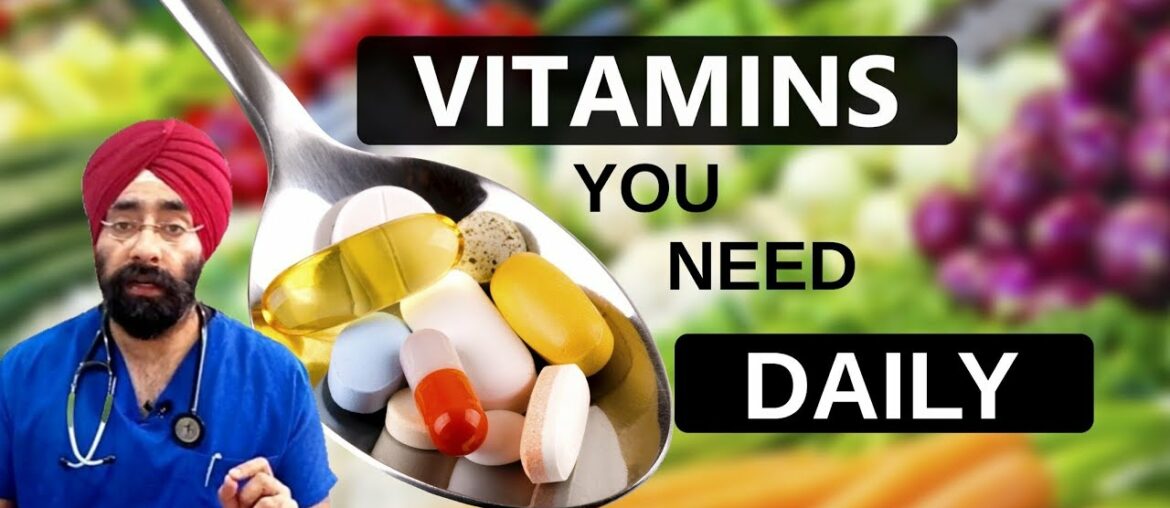 What VITAMINS do you Need Daily - fat soluble vs water soluble | Dr.Education (Hindi - Eng Subs)