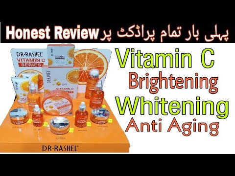 Dr Rashel Vitamin C Series Review | Dr Rashel Vitamin C All Product Review | Dr Rashel All product