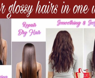 How to Make and Use Egg Protein Hair Mask||saam beauty and kitchen