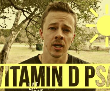 A Carnivore Diet + Vitamin D PSA (GET OUTSIDE!)