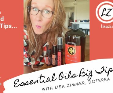 CPTG & OnGuard Promo Tips...  doTERRA Business Tips with Blue Diamond Wellness Advocate Lisa Zimmer.