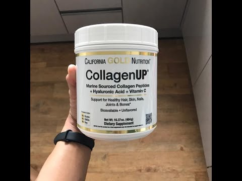 California Gold Nutrition, CollagenUP, Marine Hydrolyzed Collagen + Hyaluronic Acid + Vitamin C