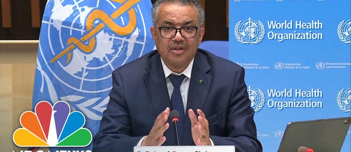 WHO Chief Warns Against Using Herd Immunity To Protect Against Covid | NBC News NOW