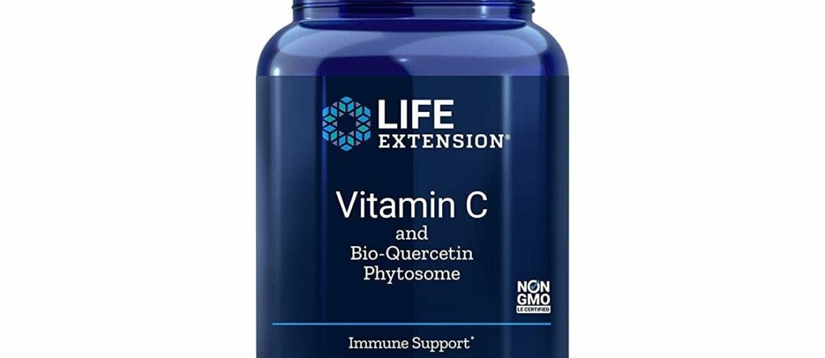 Life Extension Vitamin C with Bio-Quercetin Phytosome, 60 Tablets