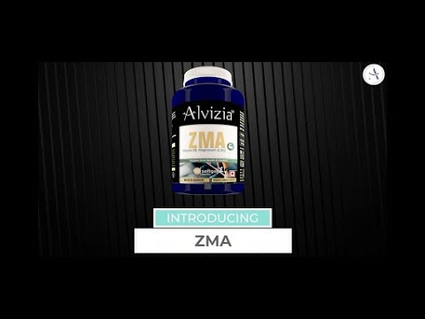 Alvizia ZMA - Zinc Magnesium Vitamin B6 Supplement