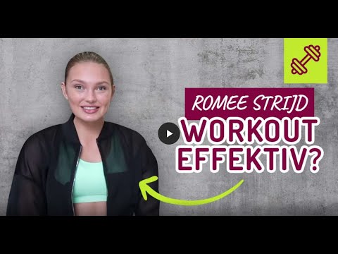 15 Minute LEG Workout - Fitness Series With Romee Strijd - Effektiv???
