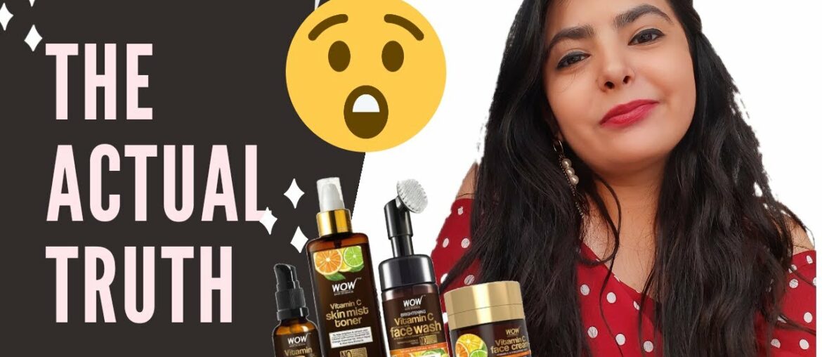 *Super Honest* Review of WOW Skin Science Vitamin C Products | Grace Granule