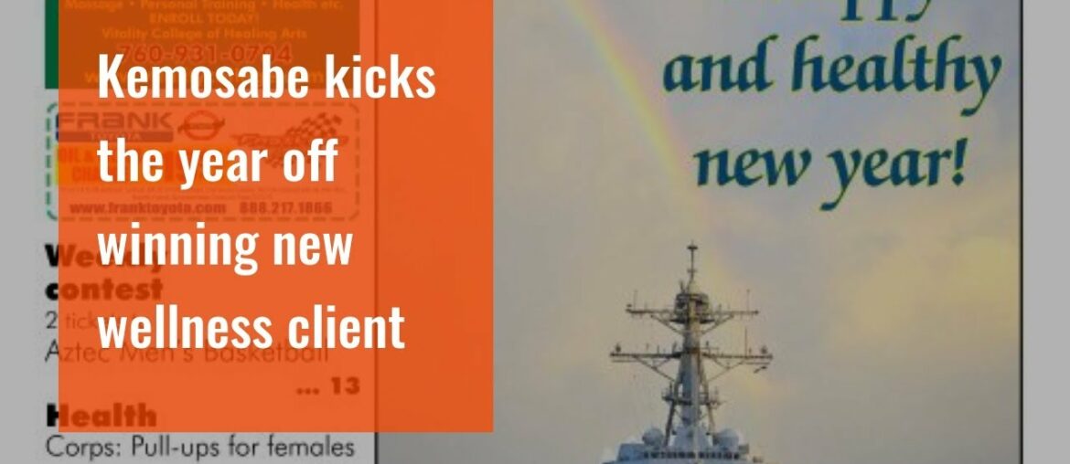 Kemosabe kicks the year off winning new wellness client