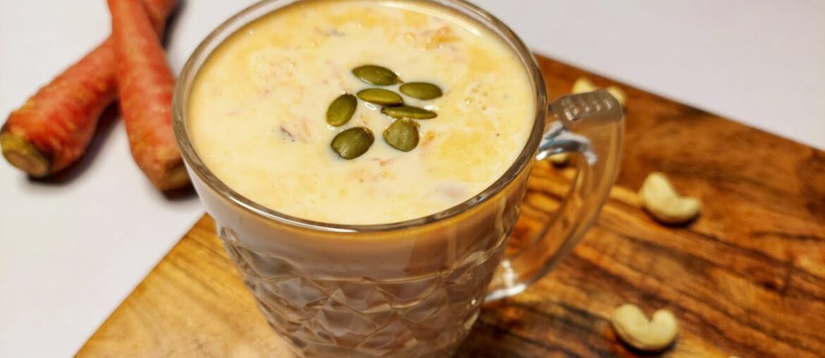 Carrot Milk recipe|Anti Aging Food|Immunity Booster Drink|Ayurvedic Drink|Carrot Recipe|Diet Recipe|