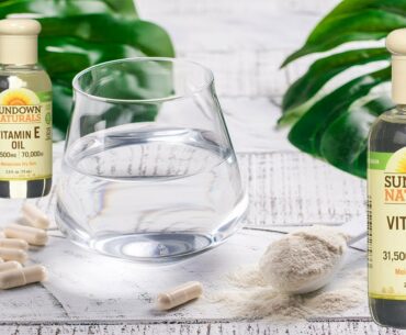 Sundown Naturals Vitamin E 180 mg 400 IU 100 Softgels