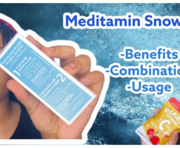 Meditamin Snow Cell Beauty Supplement | Lachel Vitamin C | New supplement combo | Phyto collagen
