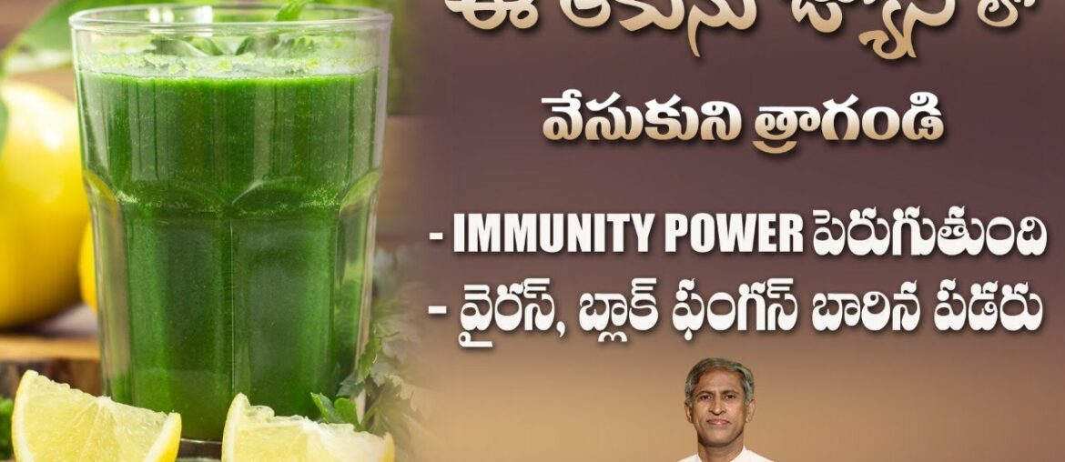 Immunity Booster | Iron Rich Foods | Vitamin A | Virus and Infections |Dr.Manthena's Fight the Virus