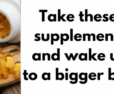 Want A Bigger Butt? Take These Vitamin Supplements To Increase Its Size