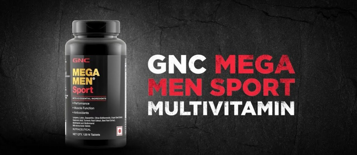 GNC Mega Men Sport Multivitamin | Champion Your Muscle Performance & Recovery