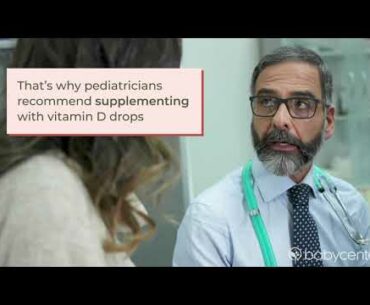Why your baby needs vitamin D supplements | Sponsored by Culturelle