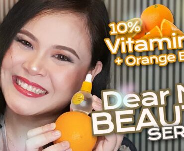 Dear Me Beauty Review - Serum Vitamin C & Orange Extract - Mencerahkan Wajah & Kulit Kusam