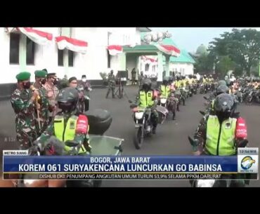 1.000 Personel Babinsa Bogor Bantu Distribusikan Obat & Vitamin untuk Warga Isoman Covid-19