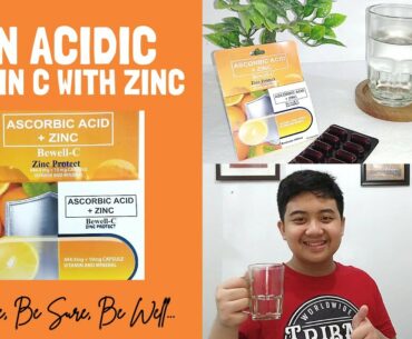 NON ACIDIC VITAMIN C WITH ZINC || Boost Immune System || Bewell-C