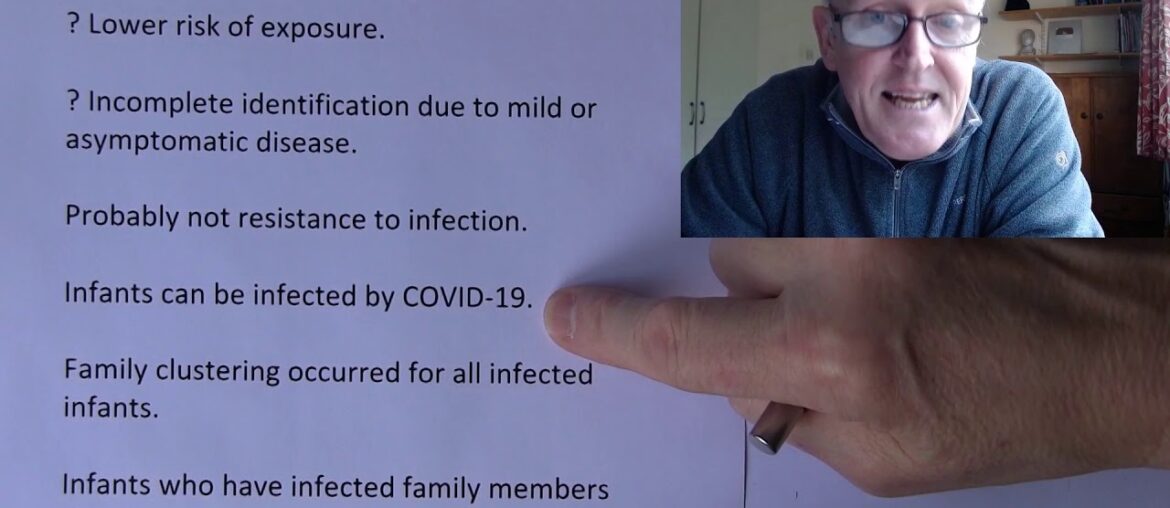 COVID-19 Infections in infants may be rare and mild