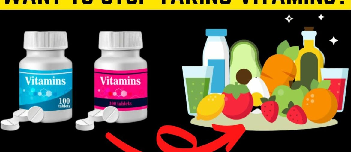 Foods That Can REPLACE Your VITAMINS & SUPPLEMENTS