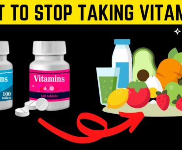 Foods That Can REPLACE Your VITAMINS & SUPPLEMENTS