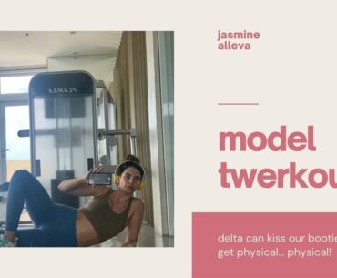 Model Fitness Workout + Vitamin Regimen