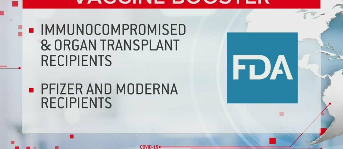 Extra COVID vaccine dose authorized for those with weak immune systems