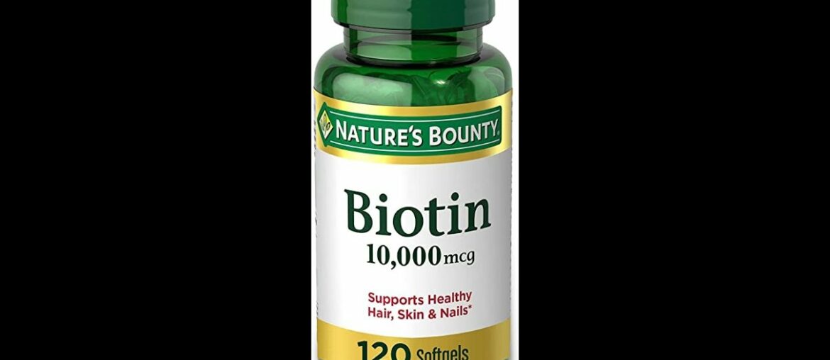 Biotin Vitamin Supplement Energy and Healthy Hair