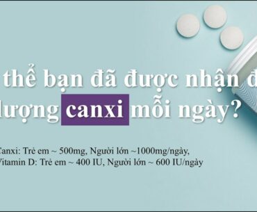 CANXI & VITAMIN D WELLNESS ORIFLAME | CG THI THI