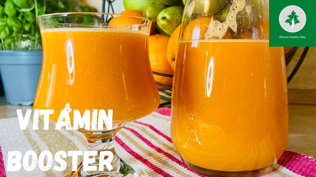 Spicy Vitamin Booster Immunity Booster Juice Recipe Vitamin Rush