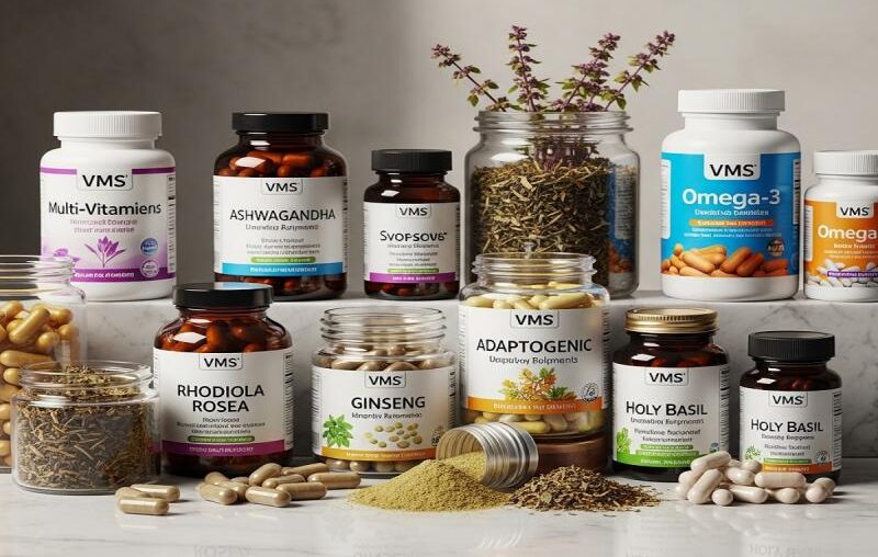 Adaptogens in VMS (Vitamins, Minerals & Supplements)