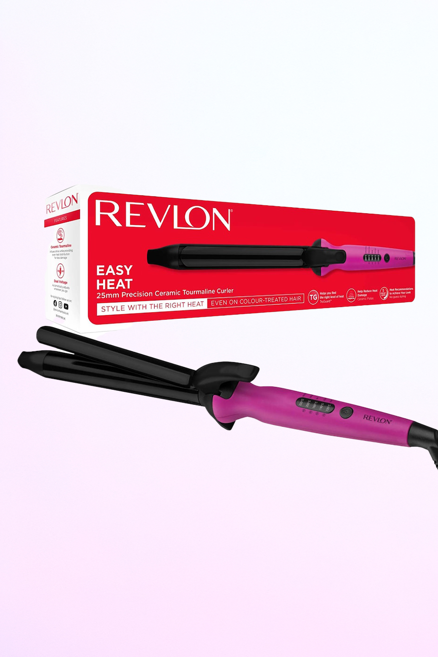 Easy Heat Precision Ceramic Curler 25mm